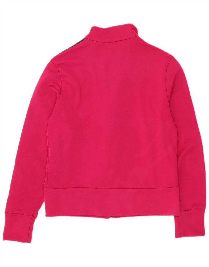 Damska bluza dresowa Adidas UK 12 Średni różowy poliester