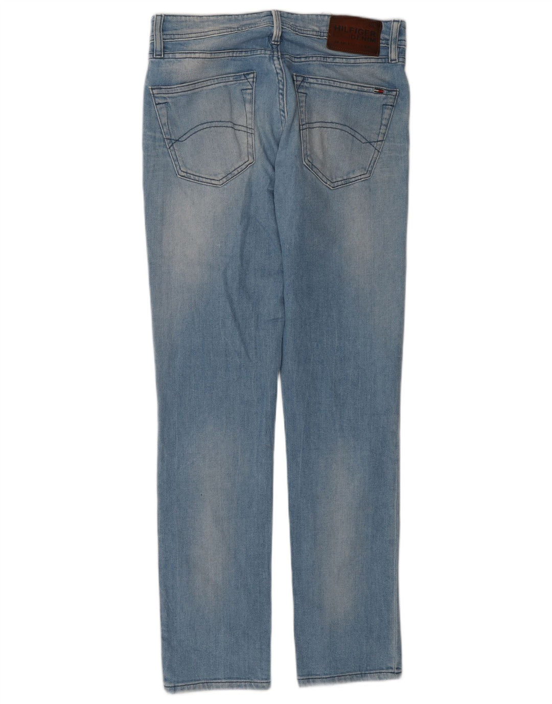 Tommy Hilfiger Womens Slim Jeans W29 L32 Blue Cotton