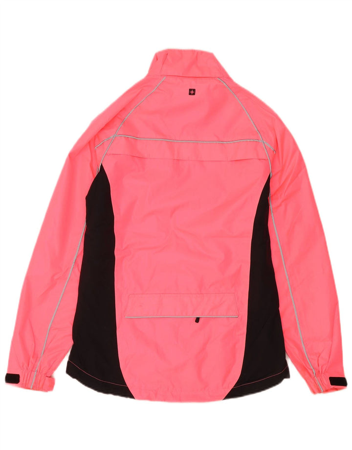 Jachetă de ploaie pentru femei Mountain Warehouse UK 6 XS roz poliester color bloc