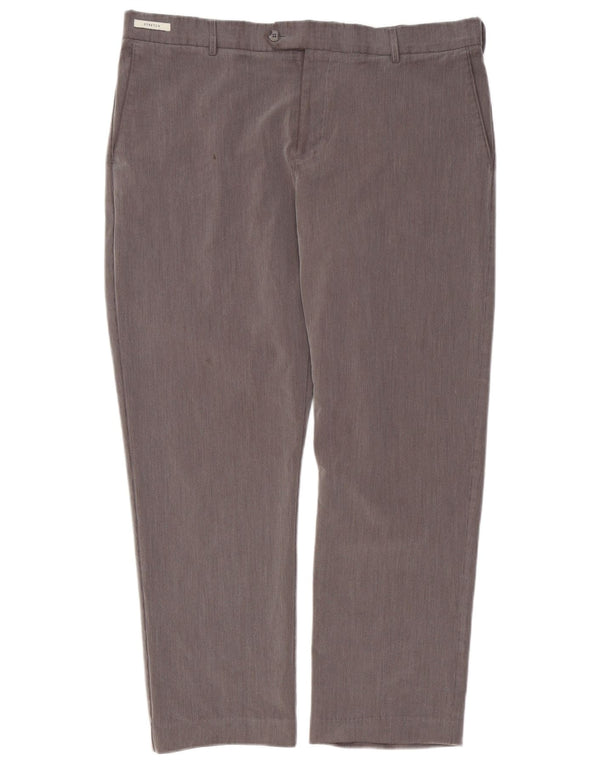 Farah Herre Classic Fit Suit Bukser W38 L29 Grå Polyester