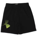 UNDER ARMOUR Boys Graphic Sport Shorts 2-3 Years  Black Polyester