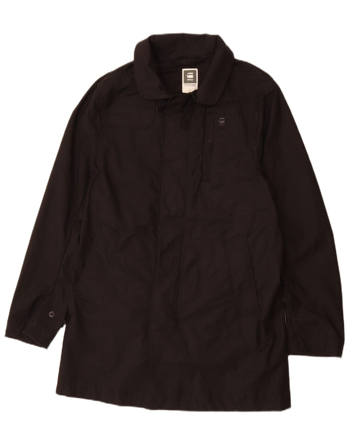 G-Star Mens Utility Jacket UK 40 Large Black Cotton
