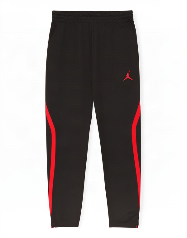 Nike Pantalon de survêtement graphique pour homme Large en polyester color block noir