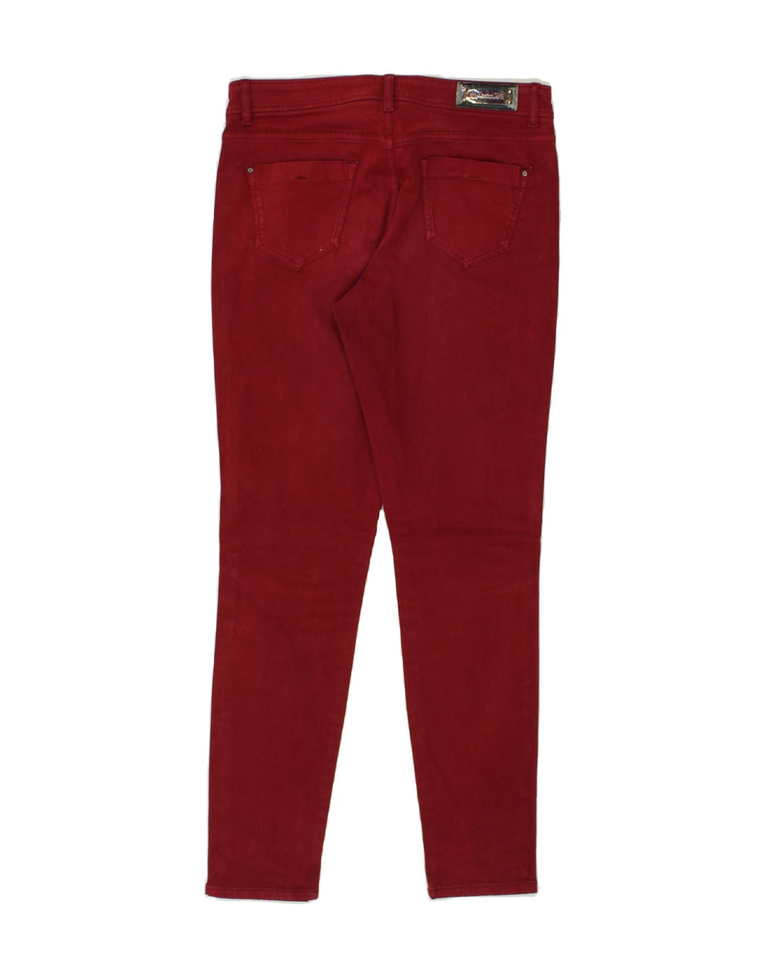 MASSIMO DUTTI Womens Skinny Jeans EU 36 XS W30 L29 Burgundy | Vintage Massimo Dutti | Thrift | Second-Hand Massimo Dutti | Used Clothing | Messina Hembry 