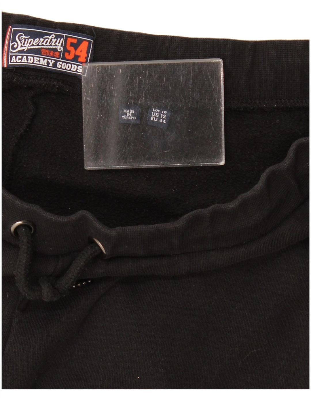 Pantaloni da tuta da donna Superdry UK 16 Large neri