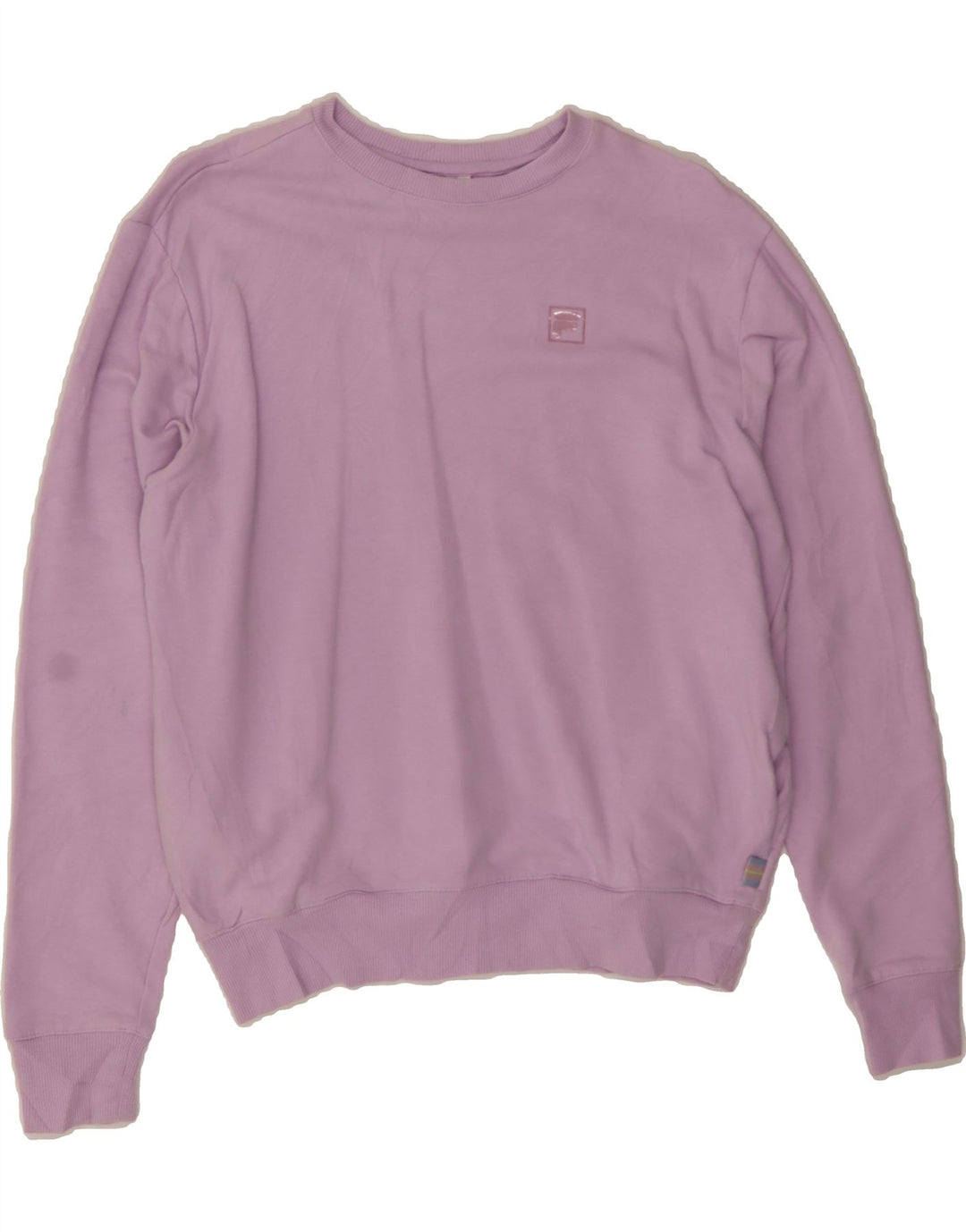 FILA Womens Oversized Sweatshirt Jumper UK 6 XS Pink Polyester Vintage Fila and Second-Hand Fila from Messina Hembry 