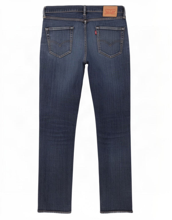 Levi's Hombre 511 Slim Jeans W34 L32 Algodón Azul