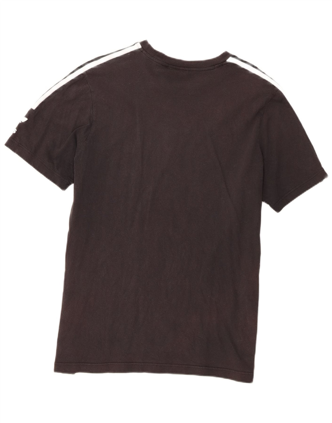 Adidas Mens T-Shirt Top Large Black Cotton