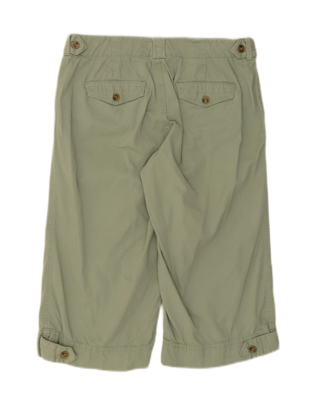 DOCKERS Womens Slightly Curvy Bermuda Shorts US 6 Medium W32  Green Vintage Dockers and Second-Hand Dockers from Messina Hembry 