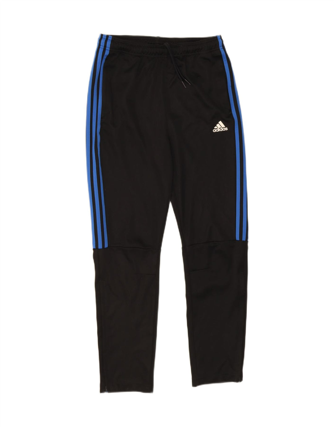 ADIDAS Boys Climalite Tracksuit Trousers 13-14 Years Black Polyester Vintage Adidas and Second-Hand Adidas from Messina Hembry 