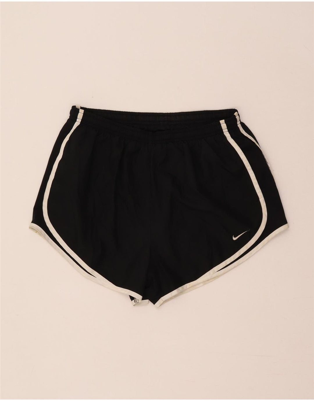 Nike Womens Dri Fit Sport Shorts UK 14 Medium  Black Polyester