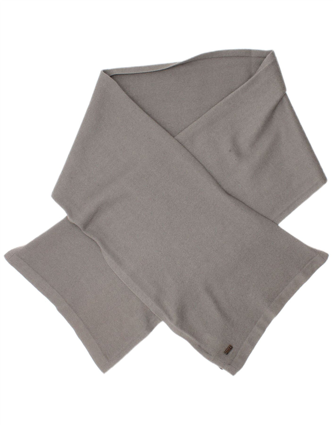 Liu Jo Mens Rectangle Scarf One Size Grey Virgin Wool