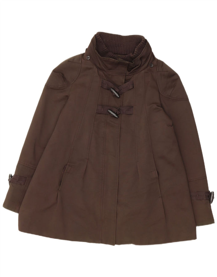 Zara Damen Dufflejacke UK 18 XL Braun
