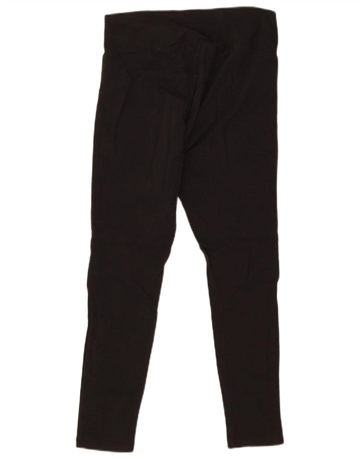 Puma Womens Graphic Leggings UK 10 Small  Black Cotton
