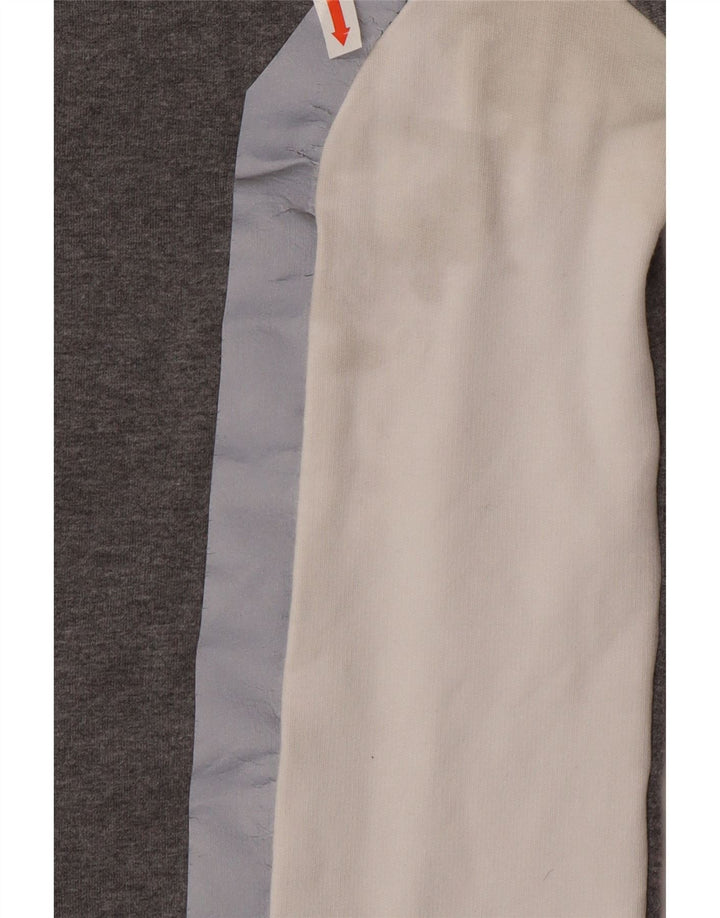 Felpa da donna Guess IT 42 Cotone color block grigio medio