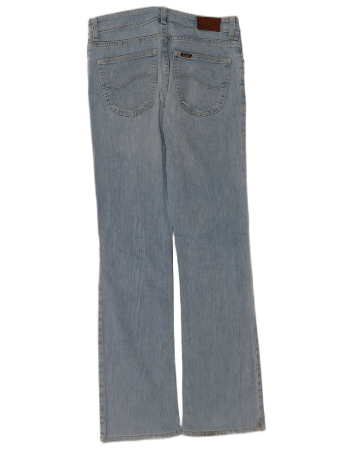 Lee Womens Cameron Straight Jeans W32 L33 Blue Cotton