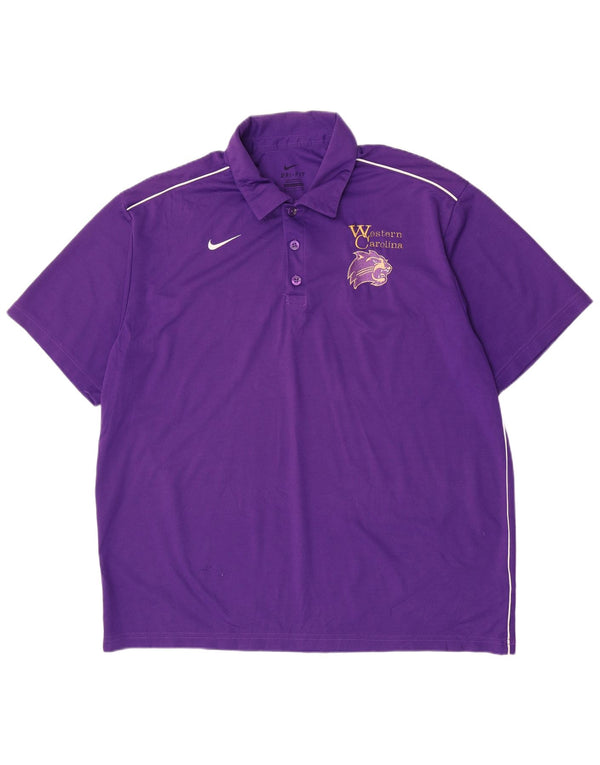 Nike muška polo majica kratkih rukava XL ljubičasta poliester