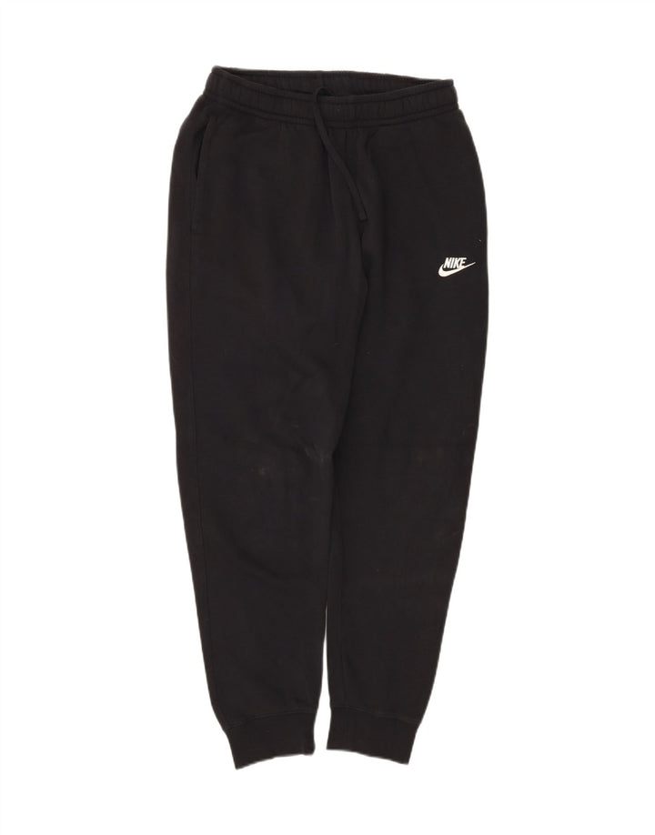 NIKE Mens Tracksuit Trousers Joggers Small  Black Cotton Vintage Nike and Second-Hand Nike from Messina Hembry 