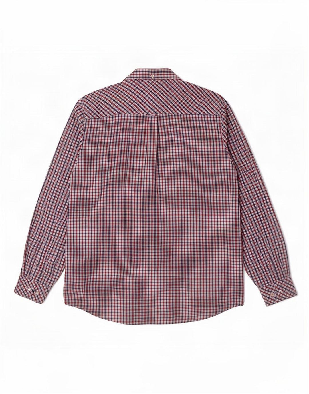 Ben Sherman Mens Heritage Shirt Large Red Check Cotton
