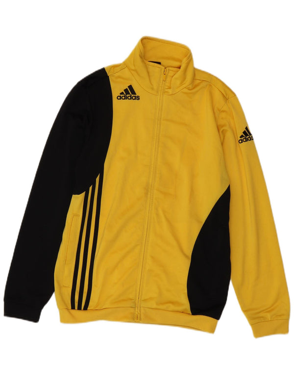 Adidas Veste de Survêtement Graphique Garçon 13-14 Ans Jaune Colorblock