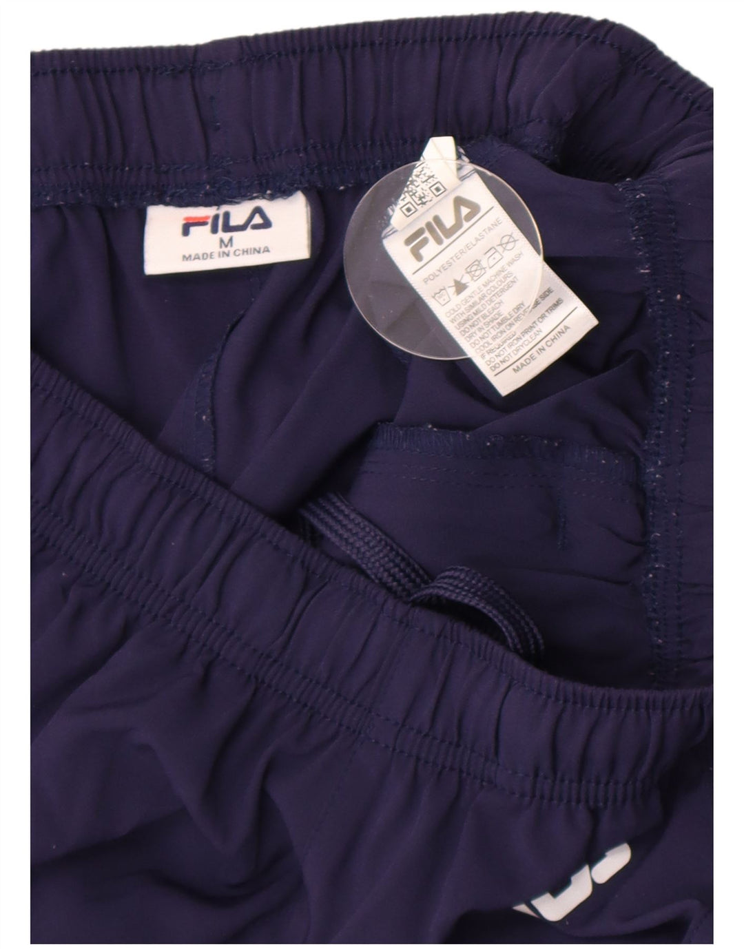 Fila Mens Tracksuit Trousers Joggers Medium  Navy Blue Polyester