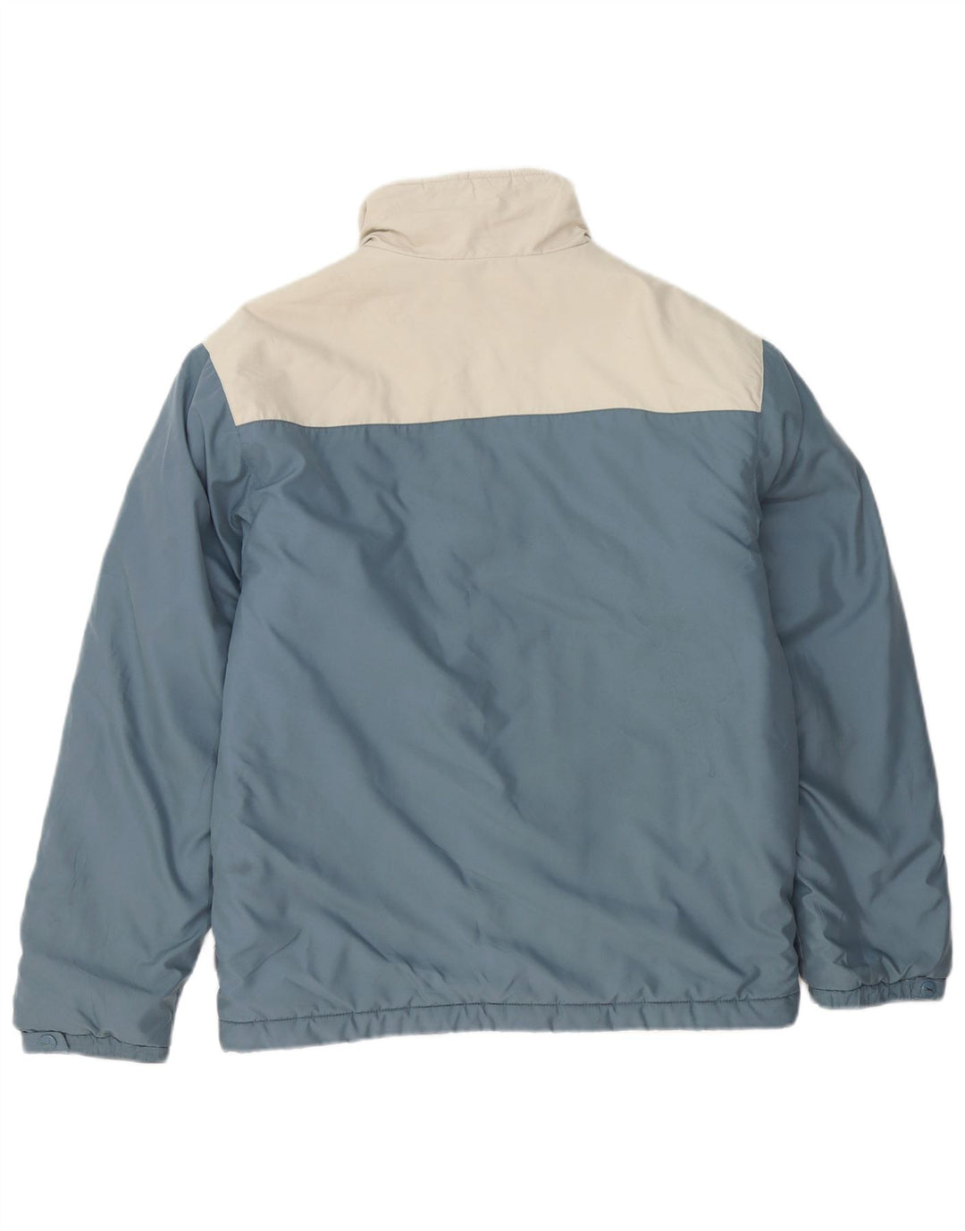 Puma Mens Padded Jacket UK 38 Medium Blue Colourblock