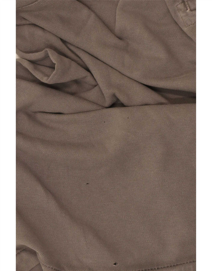 Napapijri Polo Hombre Algodón Gris Medio