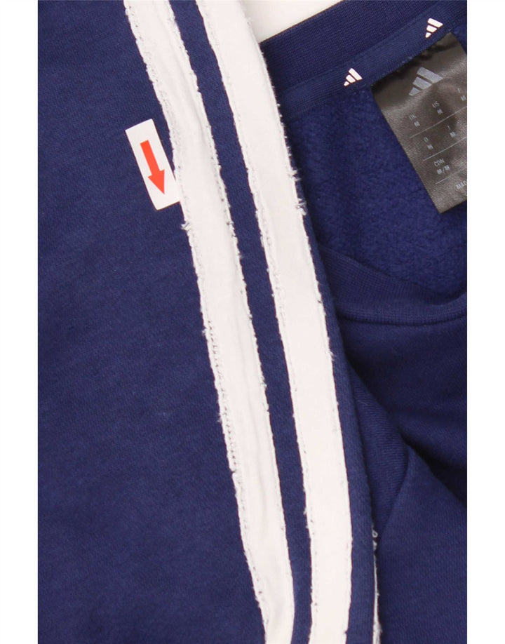 Adidas sweatshirt til mænd Medium marineblå bomuld