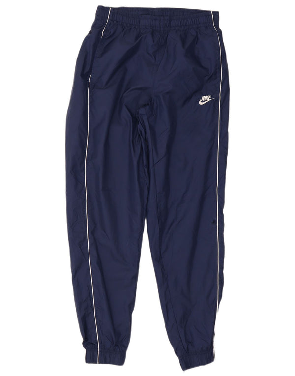 Nike Mens Tracksuit Trousers Joggers Small Navy Blue