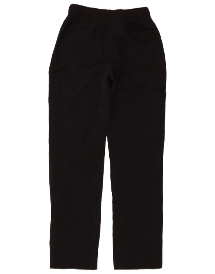 Dickies Damen gerade Cargohose XS W26 L28 Schwarz Polyester