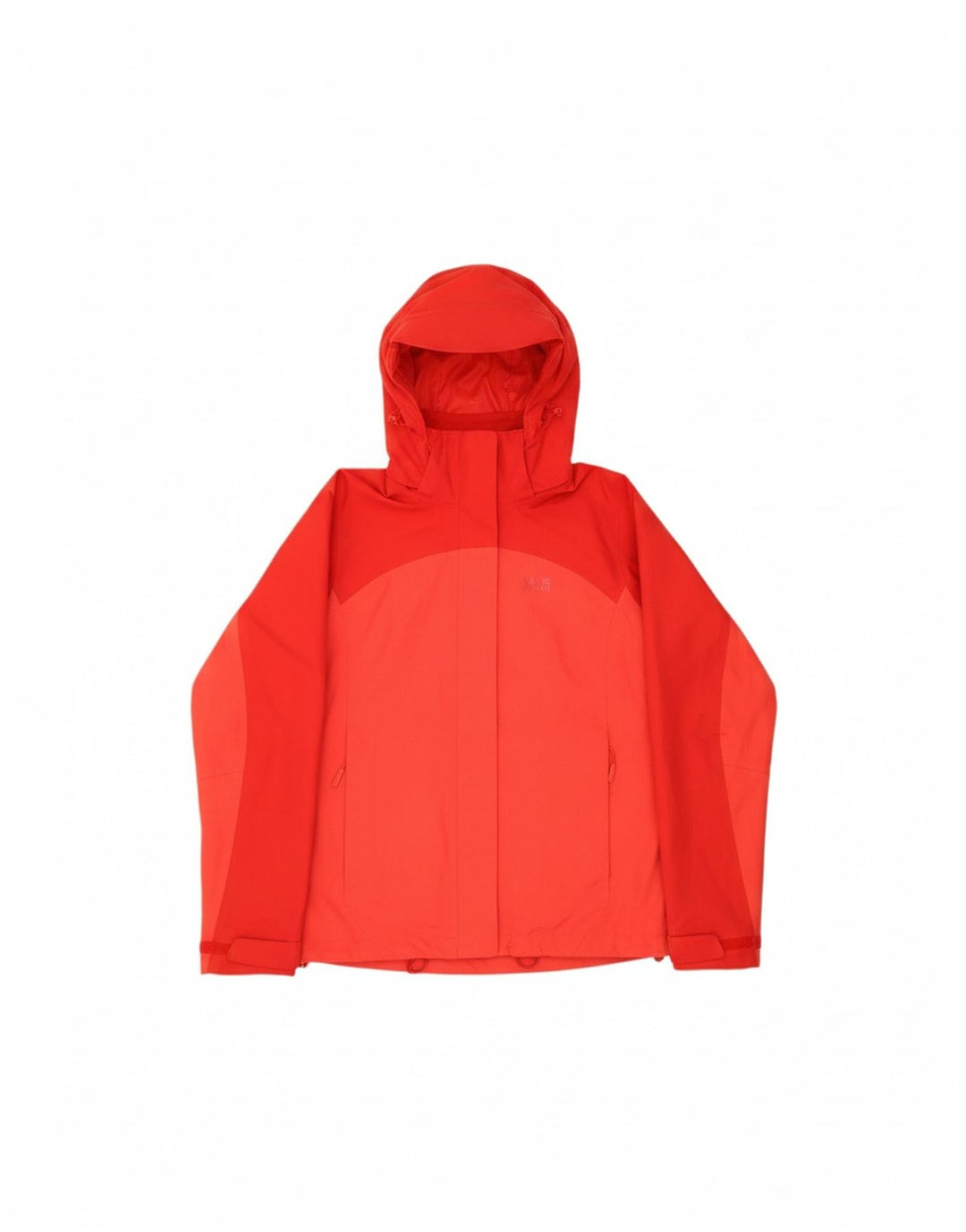 JACK WOLFSKIN Womens Oversized Windbreaker Jacket UK 8/10 Small Red