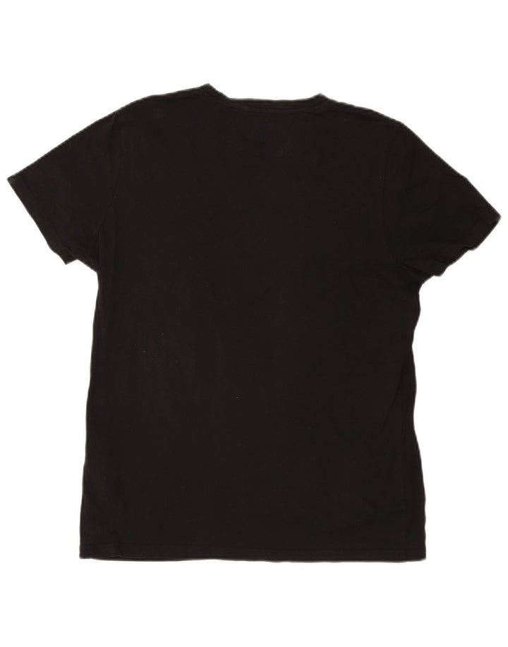 Jack & Jones Herre T-Shirt Top Medium Sort Bomuld