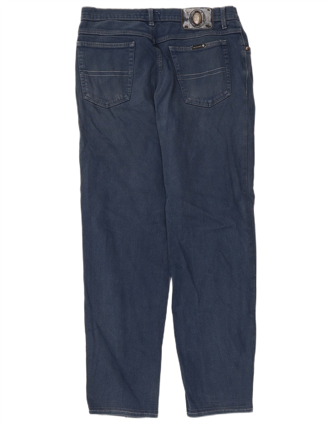 Trussardi Womens Tapered Jeans IT 46 Large W32 L28 Blue