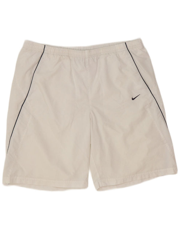 Nike Mens Sport Shorts XL  White Polyester