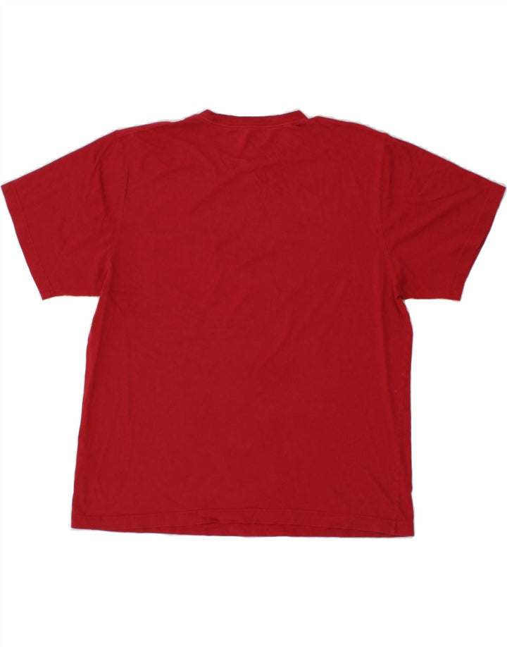 L.L.BEAN Mens T-Shirt Top Large Red Cotton Vintage L.L.Bean and Second-Hand L.L.Bean from Messina Hembry 
