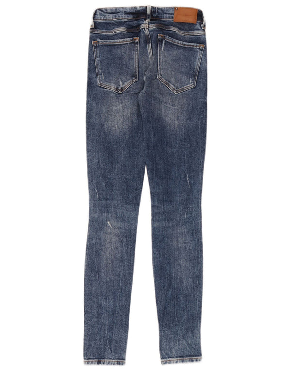 Женские джинсы скинни Zara Trafaluc EU 32 2XS W22 L30 синие