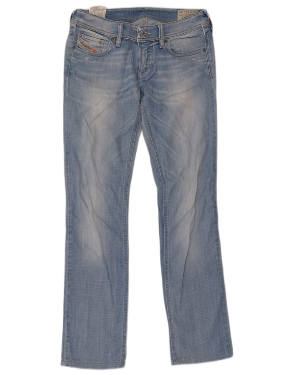 Diesel Womens Lowky Slim Jeans W25 L30 Blue Cotton
