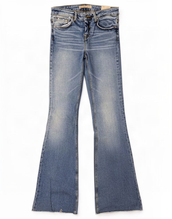 Женские расклешенные джинсы Zara Z1975 EU 36 XS W26 L34 Синий хлопок