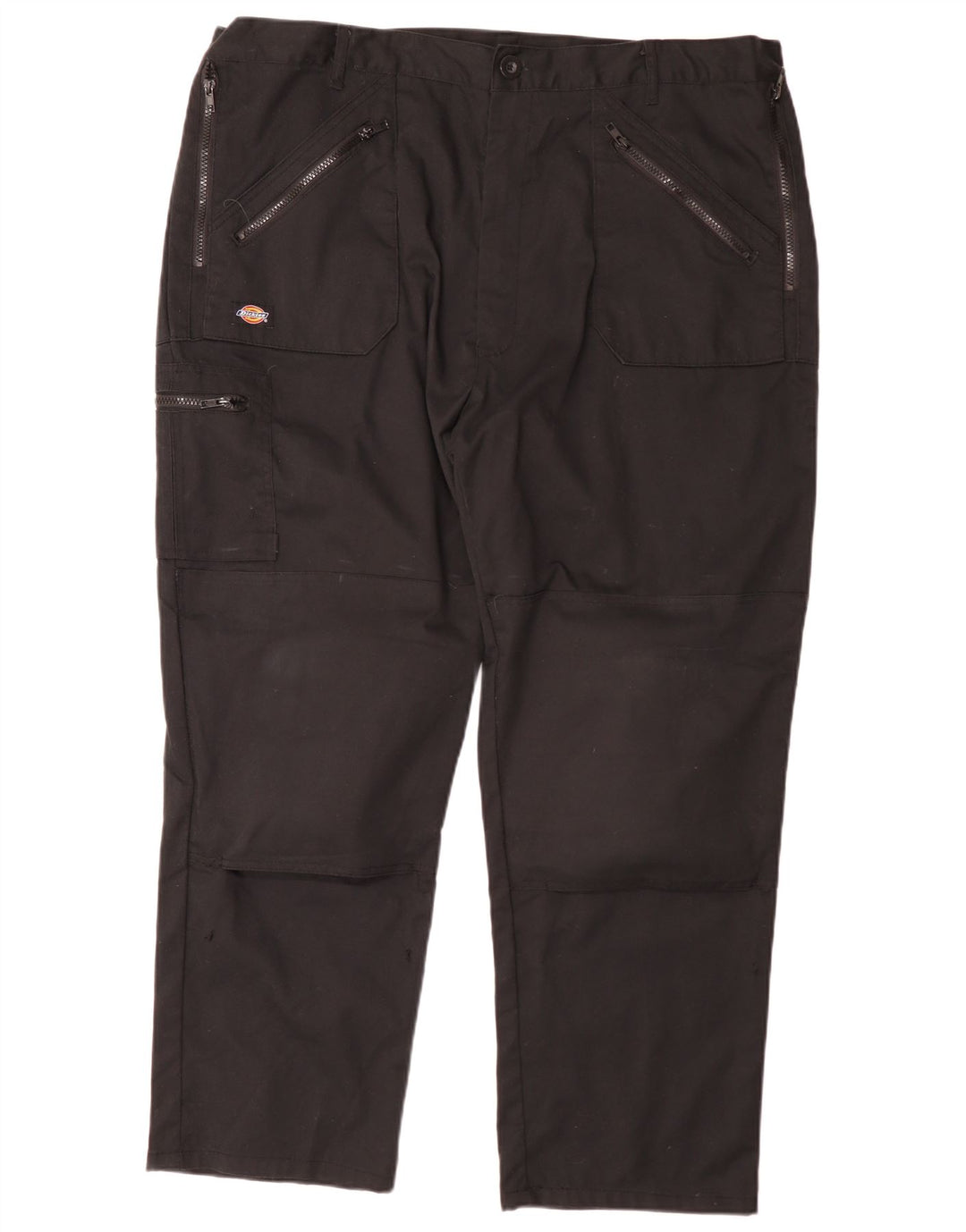 Dickies férfi egyenes teherhordó nadrág W44 L29 fekete poliészter