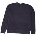 FILA Mens Sweatshirt Jumper Large Navy Blue Cotton