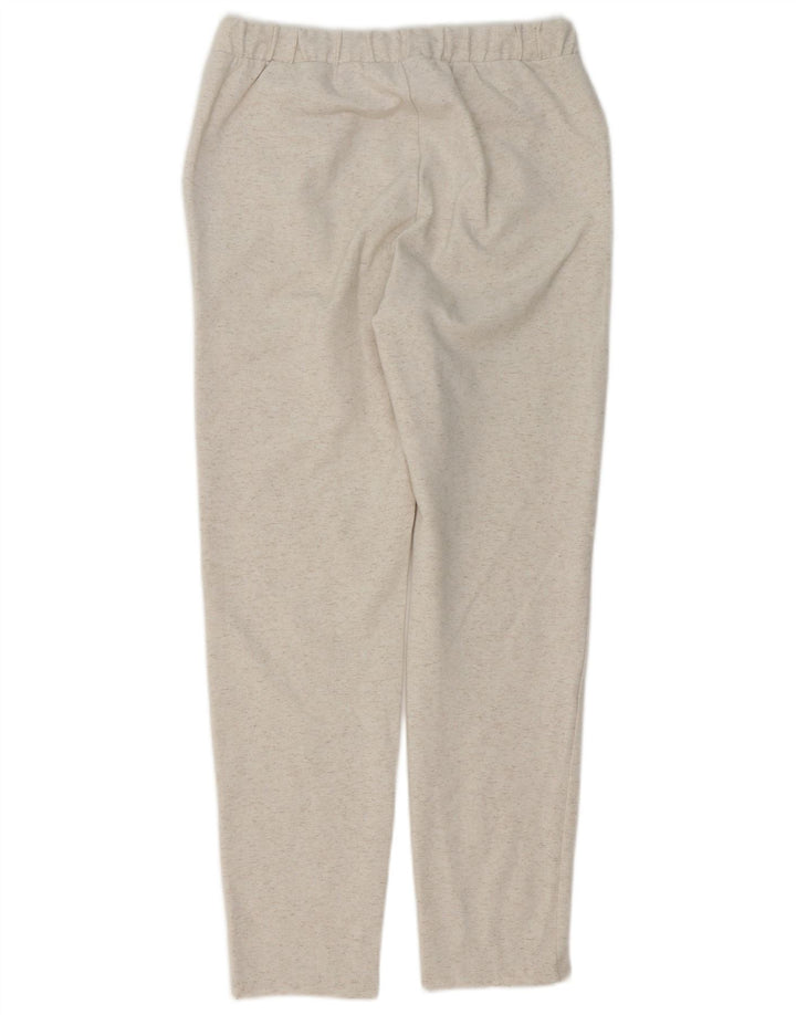Marks & Spencer Womens Tracksuit Trousers UK 8 Small Beige Flecked