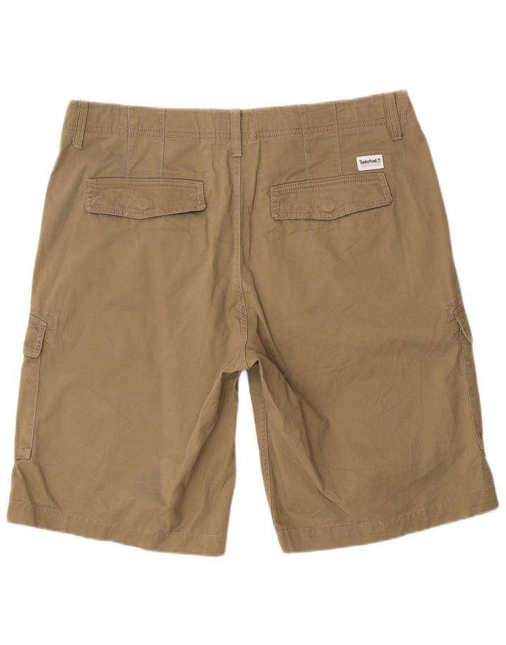 Timberland Mens Cargo Shorts W36 Large Khaki Cotton