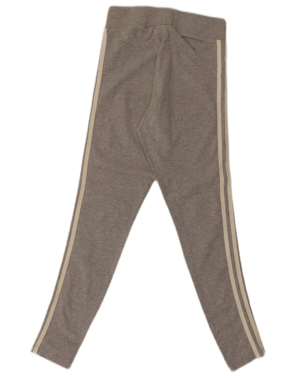 Leggings Adidas da donna UK 8 piccolo cotone grigio