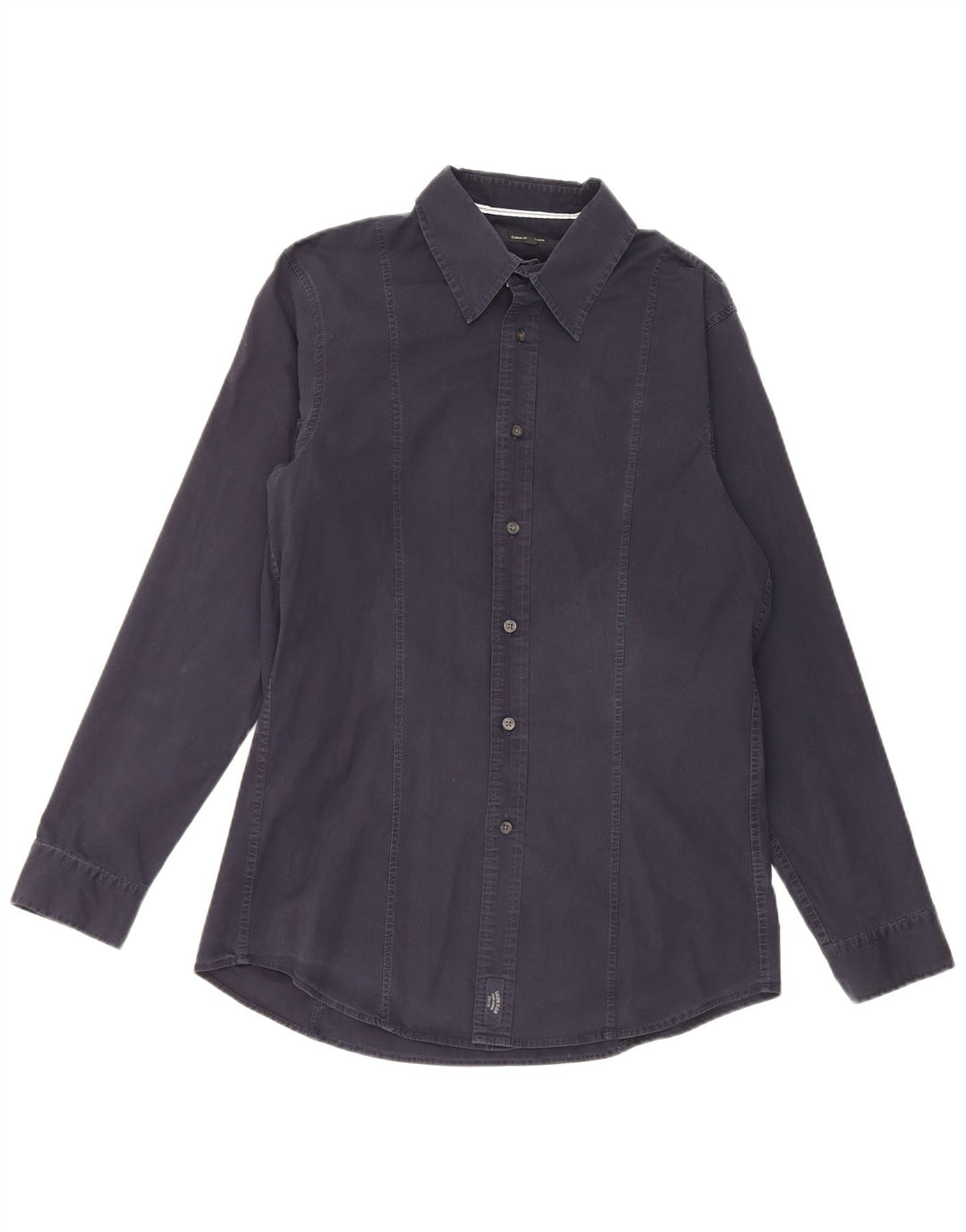 Calvin Klein Jeans Mens Shirt Large Navy Blue