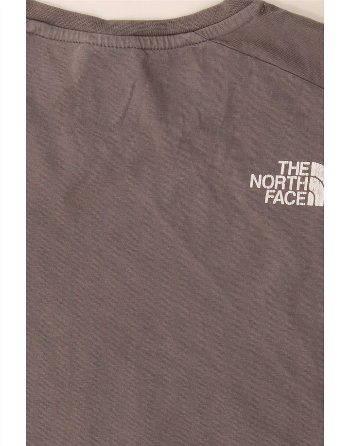 The North Face Mens Regular Graphic T-Shirt Top Small Grey Colourblock