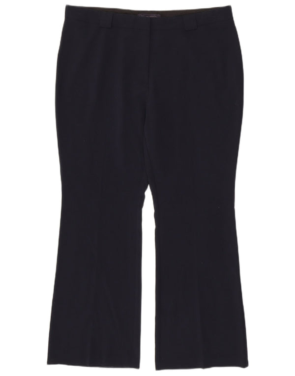Γυναικεία Casual Παντελόνια Marks & Spencer UK 16 Large W36 L30 Navy Blue