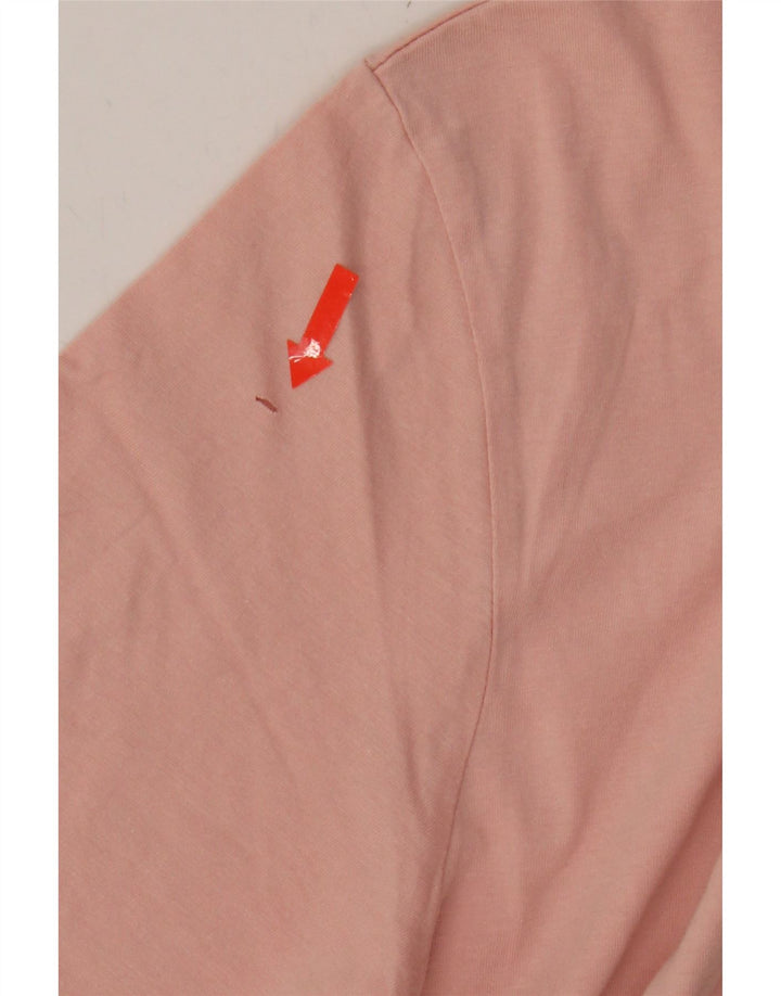 JACK & JONES Mens Graphic T-Shirt Top Medium Pink Cotton Vintage Jack & Jones and Second-Hand Jack & Jones from Messina Hembry 