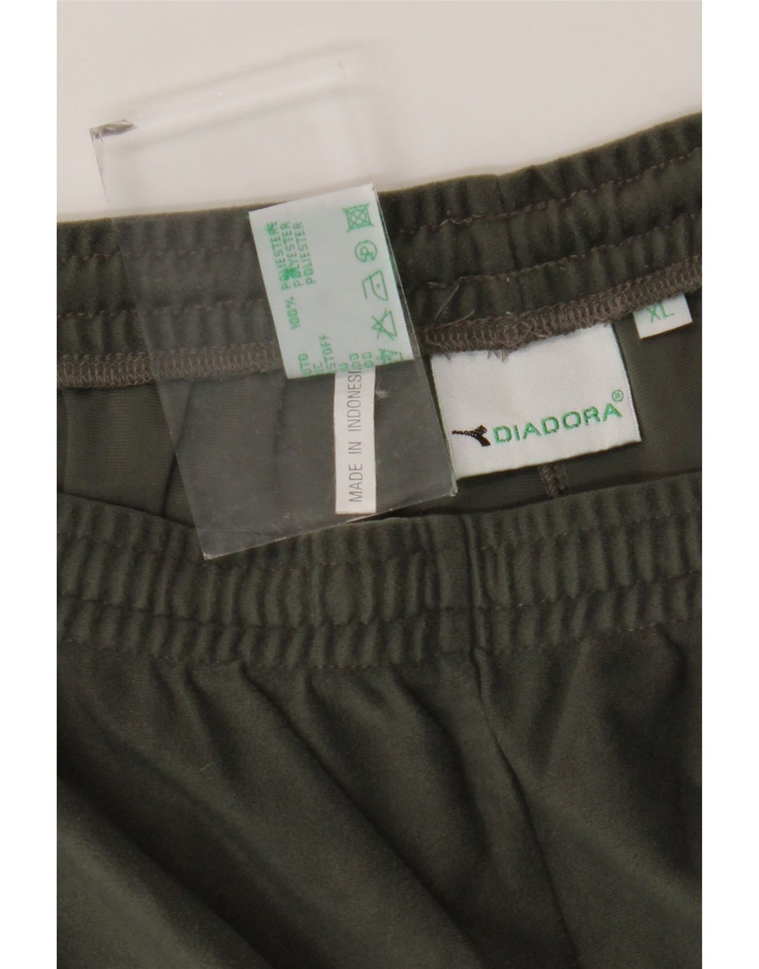 Diadora Mens Cargo Tracksuit Trousers XL  Khaki Polyester