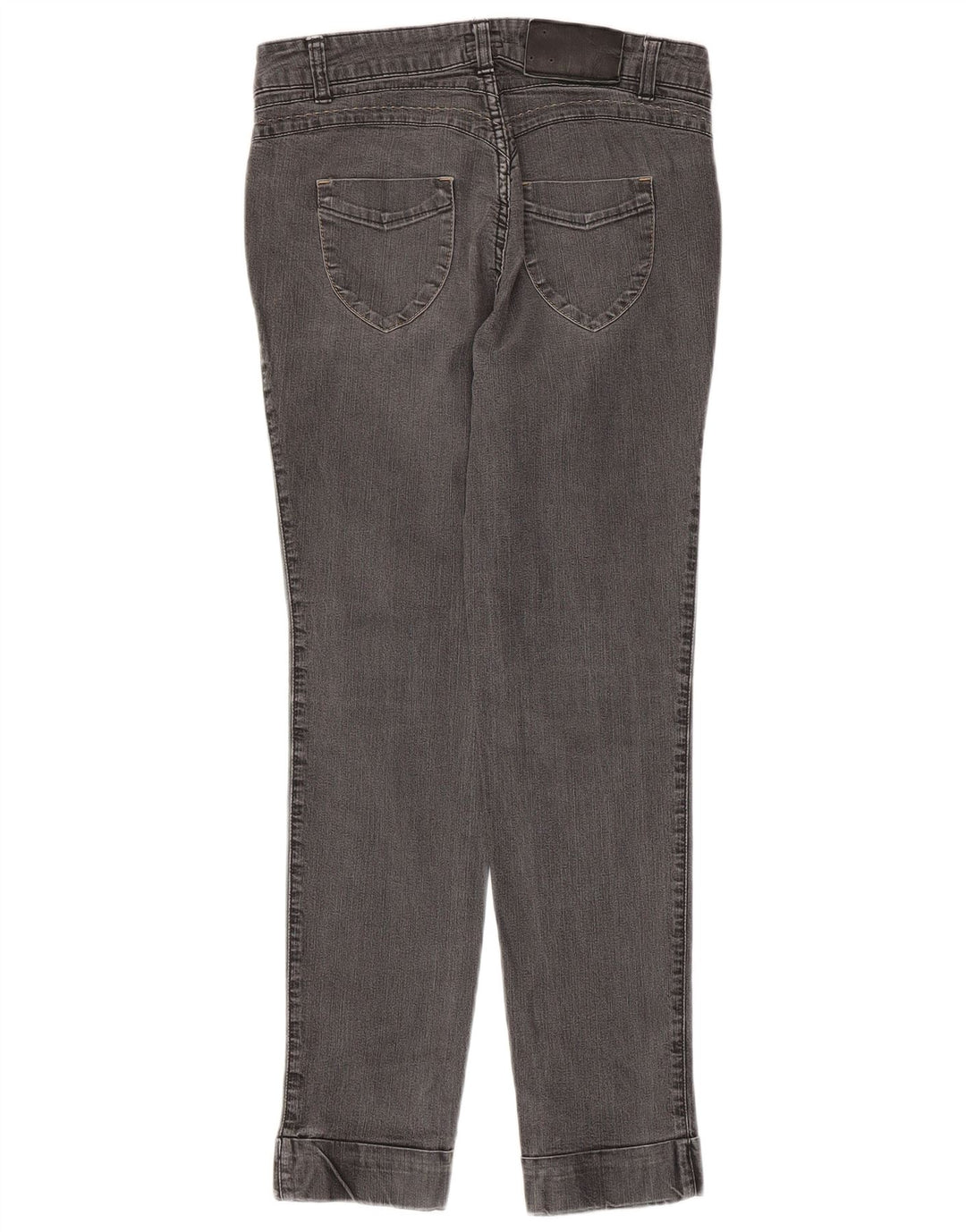 Trussardi Womens Slim Jeans W26 L28 Grey Cotton