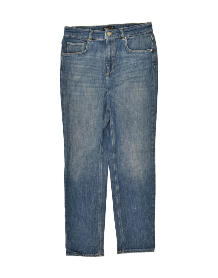 MASSIMO DUTTI Womens Straight Jeans EU 38 Small W28 L29 Blue Cotton Vintage Massimo Dutti and Second-Hand Massimo Dutti from Messina Hembry 